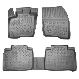 Set covorase FORD S-MAX II, din 09.2015 - Prezent, covorase tavita, caroserie VAN 5-7 LOCURI, fara rand 3, inclusiv FACELIFT, compatibile cu autoturismul FORD S-MAX II, ARISTAR - Img 3