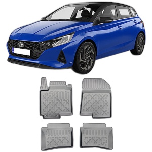 Set covorase HYUNDAI I20 III, din 10.2020 - Prezent, covorase tavita, caroserie HATCHBACK, compatibile cu autoturismul HYUNDAI I20 III, ARISTAR - Img 2