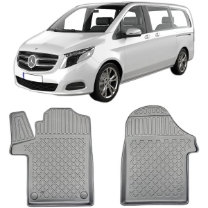 Set covorase MERCEDES VITO W447, din 10.2014 - Prezent, covorase tavita, caroserie VAN, compatibile cu autoturismul MERCEDES VITO W447, ARISTAR - Img 2