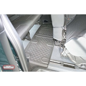 Set covorase MERCEDES VITO W447, din 10.2014 - Prezent, covorase tavita, caroserie VAN ampatament lung, rand 3, scaune fixe, compatibile cu autoturismul MERCEDES VITO W447, ARISTAR - Img 5