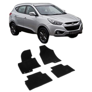 Set covorase mocheta Hyundai ix35, 2010-2015, din mocheta, compatibile cu autoturismul Hyundai ix35 - Img 2