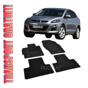 Set covorase mocheta Mazda CX-7 Diesel (ER), 2009-2012, din mocheta, compatibile cu autoturismul Mazda CX 7 Diesel (ER)