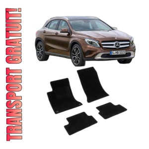 Set covorase mocheta Mercedes GLA (X156) 2014-2019, din mocheta, compatibile cu autoturismul Mercedes GLA (X156)