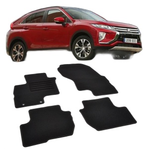 Set covorase mocheta Mitsubishi Eclipse Cross Plug-in Hybrid 2021-prezent, din mocheta, compatibile cu autoturismul Mitsubishi Eclipse Cross Plug in Hybrid - Img 2