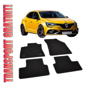 Set covorase mocheta Renault Megane 4 Grandtour (combi) 2016-prezent, din mocheta, compatibile cu autoturismul Renault Megane 4 Grandtour (combi)