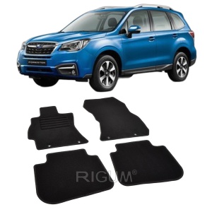 Set covorase mocheta Subaru Forester 4 (SJ), 2013-2018, din mocheta, compatibile cu autoturismul Subaru Forester 4 (SJ) - Img 2