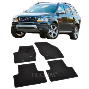 Set covorase mocheta Volvo XC90 (1) P28, 2002-2014, din mocheta, compatibile cu autoturismul Volvo XC90 (1) P28 - Img 2
