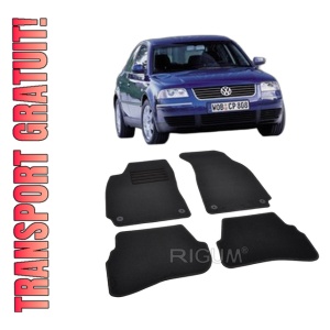 Set covorase mocheta VW Passat B5 / Passat B5.5 (3B-3BG) 1996-2005, din mocheta, compatibile cu autoturismul VW Passat B5 / Passat B5.5 (3B-3BG)
