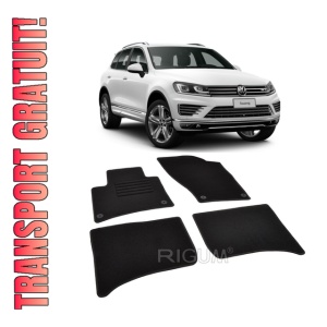 Set covorase mocheta VW Touareg 2 (7P) 2010-2018, din mocheta, compatibile cu autoturismul VW Touareg 2 (7P)