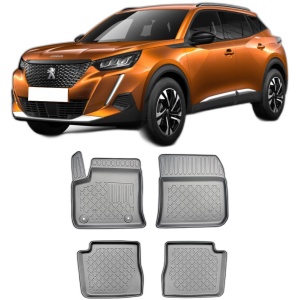 Set covorase PEUGEOT 2008 E- II, din 08.2020 - Prezent, covorase tavita, caroserie SUV FACELIFT, compatibile cu autoturismul PEUGEOT 2008 E- II, ARISTAR - Img 2