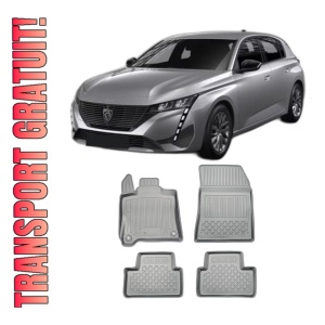 Set covorase PEUGEOT 308 III HYBRID (MHEV) din 09.2023 - Prezent, covorase tavita, caroserie HATCHBACK, compatibile cu autoturismul PEUGEOT 308 III HYBRID (MHEV), ARISTAR