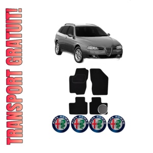 Set Covorase Presuri ALFA ROMEO 156 Sportwagon (932_) din 1997-2006, Auto, Material Textil Mocheta, ALFA ROMEO
