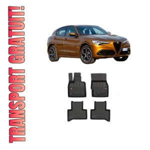 Set covorase presuri ALFA ROMEO STELVIO din 2016, auto, din cauciuc thermoplastic, ALFA ROMEO