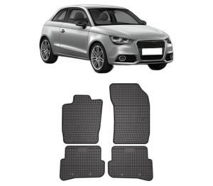 Set covorase presuri AUDI A1 (8X1, 8XK) din 2010-2018, auto, din cauciuc thermoplastic, AUDI - Img 2
