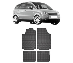 Set covorase presuri AUDI A2 (8Z0) din 2000-2005, auto, din cauciuc thermoplastic, AUDI - Img 2