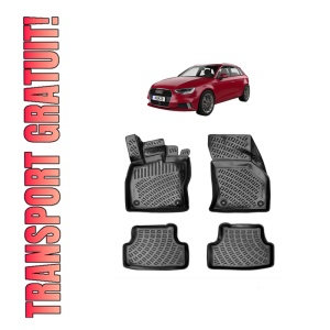 Set covorase presuri AUDI A3 8V SEDAN III din 2013-2020, auto, din cauciuc thermoplastic