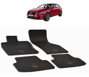 Set covorase presuri AUDI A3 din 2020, auto, din cauciuc thermoplastic - Img 2