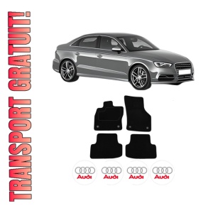 Set Covorase Presuri AUDI A3 Limousine (8VS, 8VM) din 2013-2020, Auto, Material Textil Mocheta, AUDI