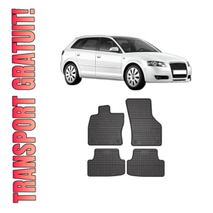 Set covorase presuri AUDI A3 Sportback (8PA) din 2004-2013, auto, din cauciuc thermoplastic, AUDI