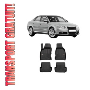 Set covorase presuri AUDI A4 B7 (8EC) din 2004-2008, auto, din cauciuc thermoplastic, AUDI