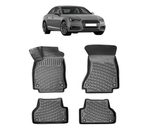 Set covorase presuri AUDI A4 B9 8W din 2016, auto, din cauciuc thermoplastic - Img 2