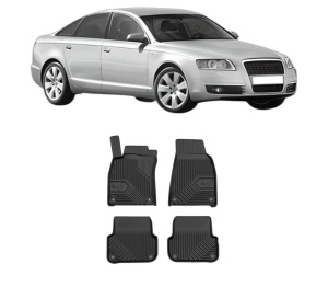 Set covorase presuri AUDI A6 C6 (4F2) din 2004-2011, auto, din cauciuc thermoplastic, AUDI - Img 2