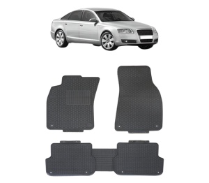 Set covorase presuri AUDI A6 C6 din 2004-2011, auto, din cauciuc thermoplastic - Img 2