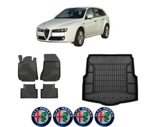 Set Covorase Presuri Auto Si Tavita Portbagaj ALFA ROMEO 159 Sportwagon (939_) din 2005-2012 ALFA ROMEO - Img 2