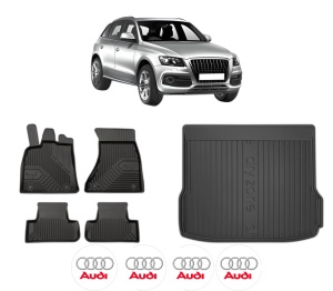 Set Covorase Presuri Auto Si Tavita Portbagaj AUDI Q5 (8RB) din 2008-2017 AUDI - Img 2