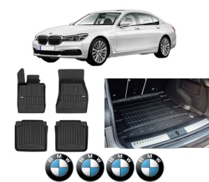 Set Covorase Presuri Auto Si Tavita Portbagaj BMW Seria 7 (G11, G12) din 2015-2022 BMW - Img 2