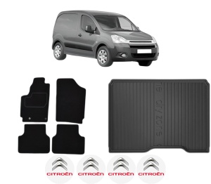 Set Covorase Presuri Auto Si Tavita Portbagaj CITROEN BERLINGO Box Body/MPV (B9) din 2008-2021 CITROEN - Img 2