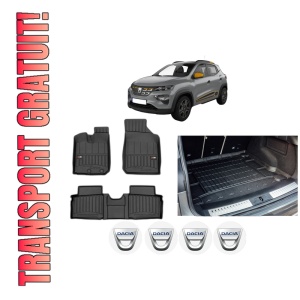 Set Covorase Presuri Auto Si Tavita Portbagaj DACIA SPRING din 2020 DACIA