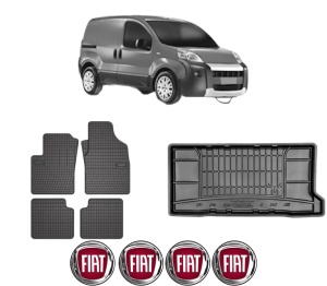 Set Covorase Presuri Auto Si Tavita Portbagaj FIAT 500 (312_) din 2007-2021 FIAT - Img 2