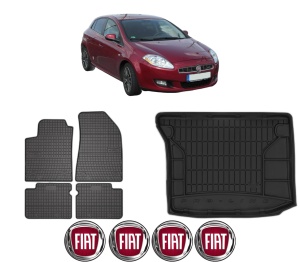 Set Covorase Presuri Auto Si Tavita Portbagaj FIAT BRAVO II (198_) din 2006-2014 FIAT - Img 2