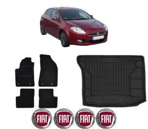 Set Covorase Presuri Auto Si Tavita Portbagaj FIAT BRAVO II (198_) din 2006-2014 FIAT - Img 2