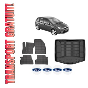 Set Covorase Presuri Auto Si Tavita Portbagaj FORD C-MAX (DM2) din 2007-2010 FORD