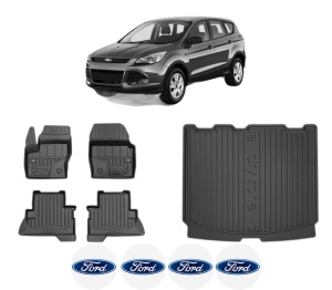 Set Covorase Presuri Auto Si Tavita Portbagaj FORD KUGA II VAN din 2014-2019 FORD - Img 2
