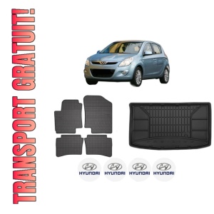 Set Covorase Presuri Auto Si Tavita Portbagaj HYUNDAI i20 I (PB, PBT) din 2008-2015 HYUNDAI