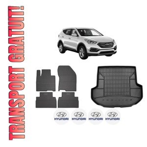Set Covorase Presuri Auto Si Tavita Portbagaj HYUNDAI SANTA FE IV (TM, TMA) din 2018-2022 HYUNDAI