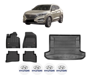 Set Covorase Presuri Auto Si Tavita Portbagaj HYUNDAI TUCSON (TL, TLE) din 2015-2023 HYUNDAI - Img 2