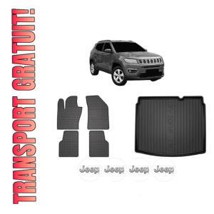 Set Covorase Presuri Auto Si Tavita Portbagaj JEEP COMPASS (MP, M6, MV, M7) din 2016-2022 JEEP