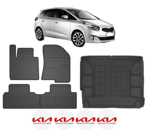 Set Covorase Presuri Auto Si Tavita Portbagaj KIA CARENS IV din 2013-2016 KIA - Img 2