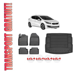 Set Covorase Presuri Auto Si Tavita Portbagaj KIA CEED (CD) din 2018-2024 KIA