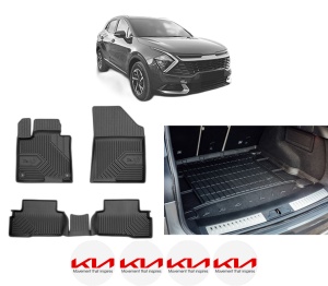 Set Covorase Presuri Auto Si Tavita Portbagaj KIA SPORTAGE V (NQ5) din 2021-2024 KIA - Img 2
