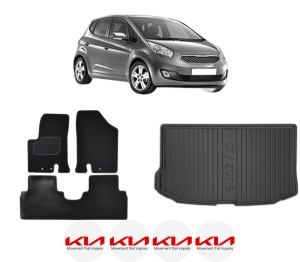Set Covorase Presuri Auto Si Tavita Portbagaj KIA VENGA (YN) din 2010-2019 KIA - Img 2