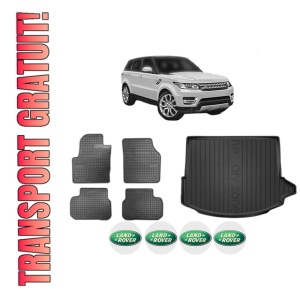 Set Covorase Presuri Auto Si Tavita Portbagaj LAND ROVER DISCOVERY SPORT VAN (L550) din 2014-2017 LAND ROVER