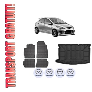 Set Covorase Presuri Auto Si Tavita Portbagaj MAZDA 2 (DE_, DH_) din 2007-2015 MAZDA