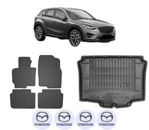 Set Covorase Presuri Auto Si Tavita Portbagaj MAZDA CX-5 (KE, GH) din 2011-2017 MAZDA - Img 2