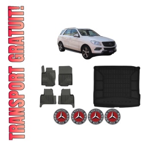 Set Covorase Presuri Auto Si Tavita Portbagaj MERCEDES-BENZ M-CLASS (W166) din 2011-2015 MERCEDES-BENZ