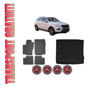 Set Covorase Presuri Auto Si Tavita Portbagaj MERCEDES-BENZ M-CLASS (W166) din 2011-2015 MERCEDES-BENZ